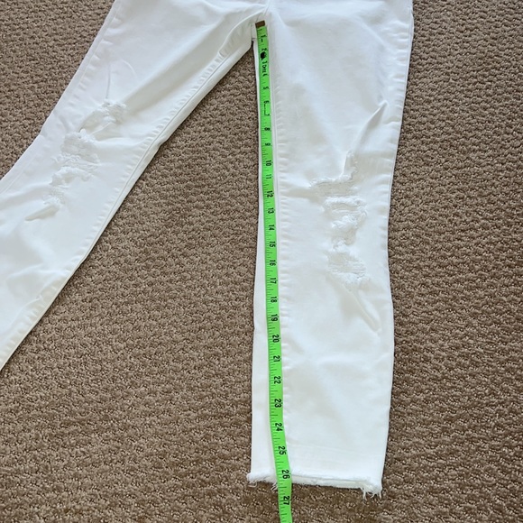 J Brand distressed white skinny jeans - Picture 11 of 12